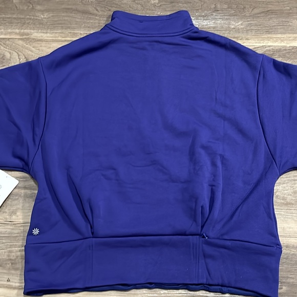 **NWT** Athleta Altitude Polartec Half Zip Up Sweatshirt - Picture 4 of 9
